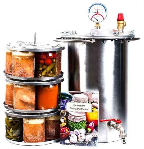 Автоклав своими руками из кастрюли. Процедура изготовления