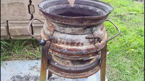 Буржуйка из газового баллона для казана. Печь для казана своими руками: все о подборе размера и чертежа для изготовления из буржуйки, трубы, бочки и газового баллона