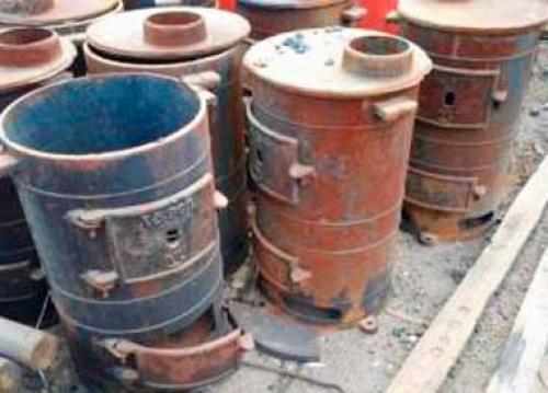 Эффективная отопительная буржуйка из газового баллона. Монтаж и первый запуск 16 Эффективная отопительная буржуйка из газового баллона. Монтаж и первый запуск 16