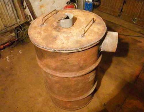 Печь из газового баллона длительного горения. Печь Бубафоня длительного горения: чертежи, схема, фото