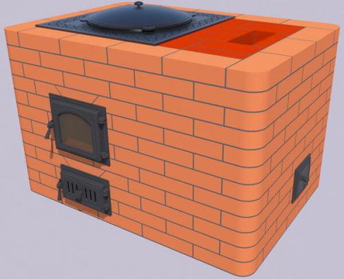 Печь под казан из газового баллона размеры. Как сделать печь для казана своими руками
