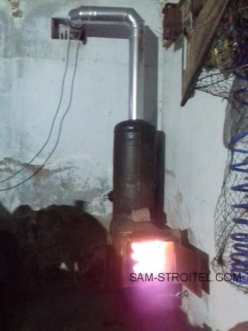 Печь из газового баллона чертеж. Буржуйка из газового баллона: чертежи, фото и описание