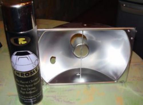 Покраска хромом из баллончика. Варианты покрытий