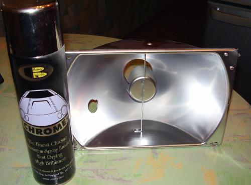 Покраска под хром своими руками. Краски с хром-эффектом