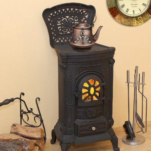 Печь буржуйка чугунная с варочной поверхностью. Лучшие чугунные печи буржуйки с варочной поверхностью 02