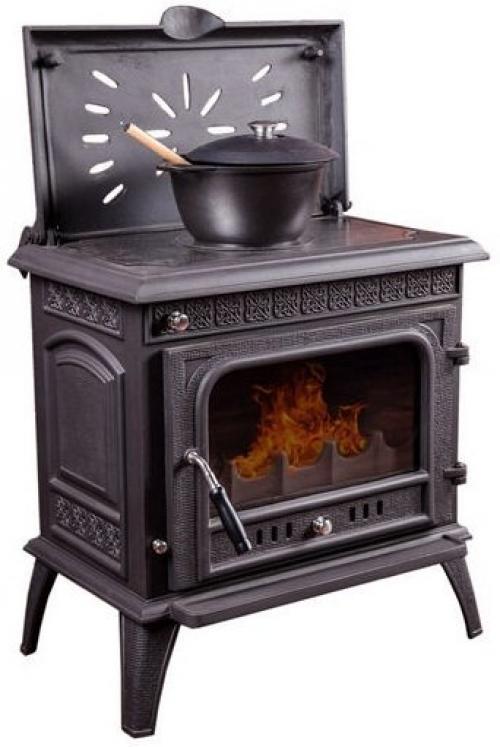 Печь буржуйка чугунная с варочной поверхностью. Лучшие чугунные печи буржуйки с варочной поверхностью 03