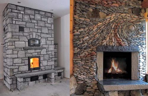 Облицовка и отделка печи в доме своими руками. Чем можно облицевать печь из кирпича, варианты отделок