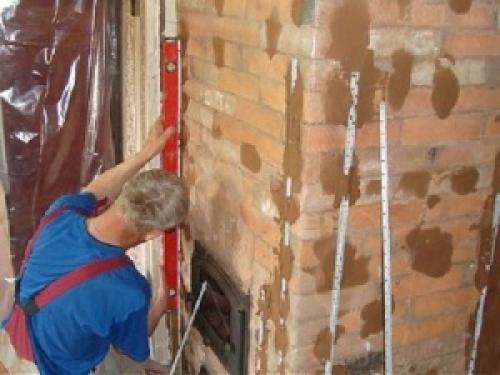 Облицовка печи плиткой своими руками. Подготовка стен печи под облицовку плиткой 03 Облицовка печи плиткой своими руками. Подготовка стен печи под облицовку плиткой 03