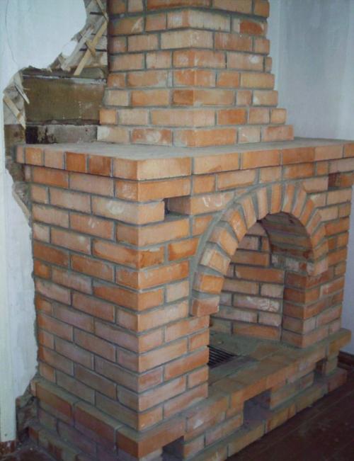Как выложить камин в частном доме. Устройство камина из кирпича