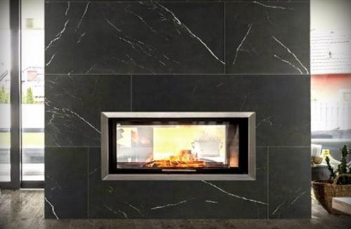 Отделка камина камнем. Виды искусственного камня