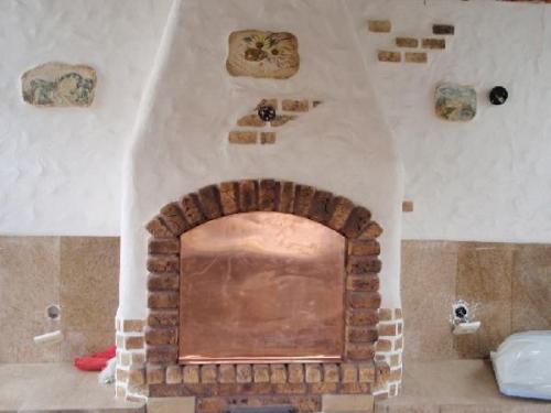 Декоративная штукатурка печи своими руками. Пошаговый процесс штукатурка печи из кирпича