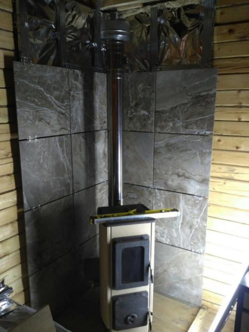 Как установить печь-камин в доме. Установка печь-камина в небольшой домик на даче