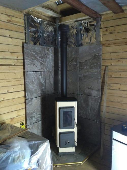Как установить печь-камин в доме. Установка печь-камина в небольшой домик на даче