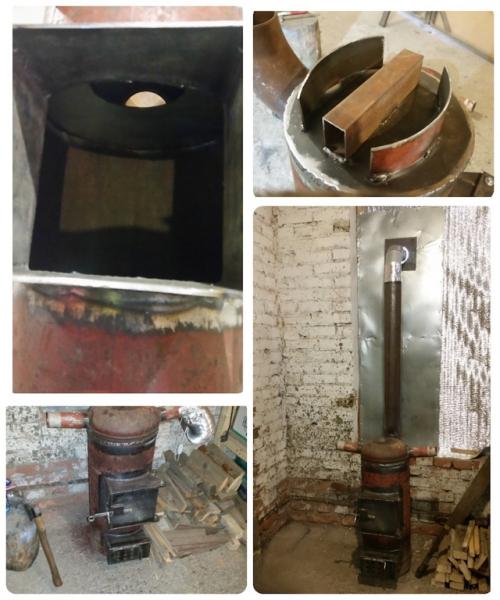 Печь из баллона своими руками. Дровяная печь из газового баллона своими руками