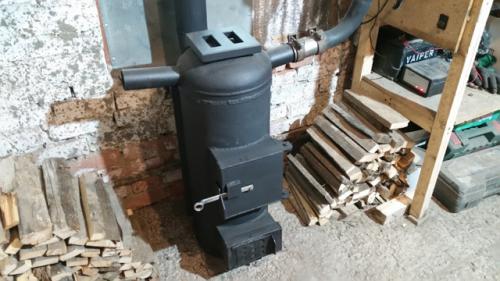 Печь из баллона своими руками. Дровяная печь из газового баллона своими руками