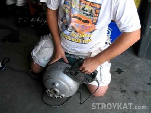 Печь для бани из баллона. Как сделать каменку для бани из газового баллона