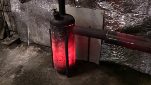 Печь из газового баллона. Выбор баллона и материалов