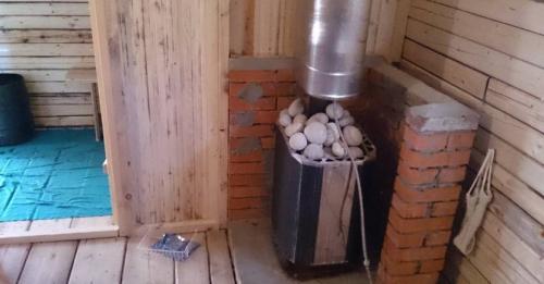 Установка печи в бане через стену. Требования противопожарной безопасности