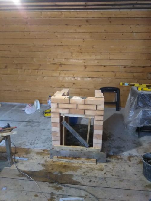 Подиум под печь в бане. Как сделать подиум и обложить печь для бани кирпичом своими рукам