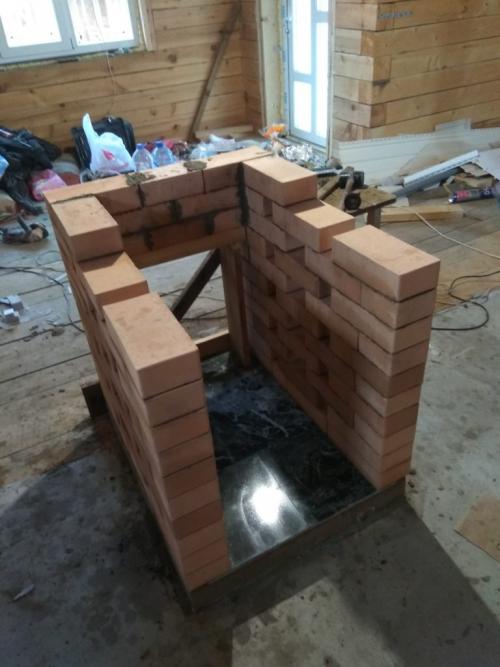 Подиум под печь в бане. Как сделать подиум и обложить печь для бани кирпичом своими рукам