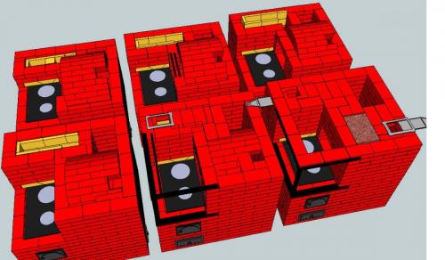 Кирпичная печь в деревянном доме. Печь из кирпича: правила проектирования, особенности кладки и чертежи