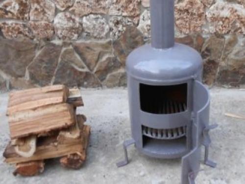 Бюджетная печь для отопления гаража или мастерской. Особенности отопления гаража 16