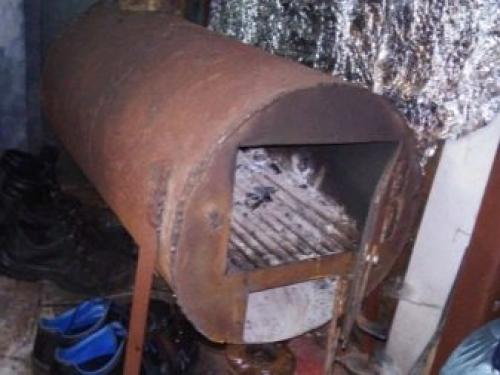 Бюджетная печь для отопления гаража или мастерской. Особенности отопления гаража 19