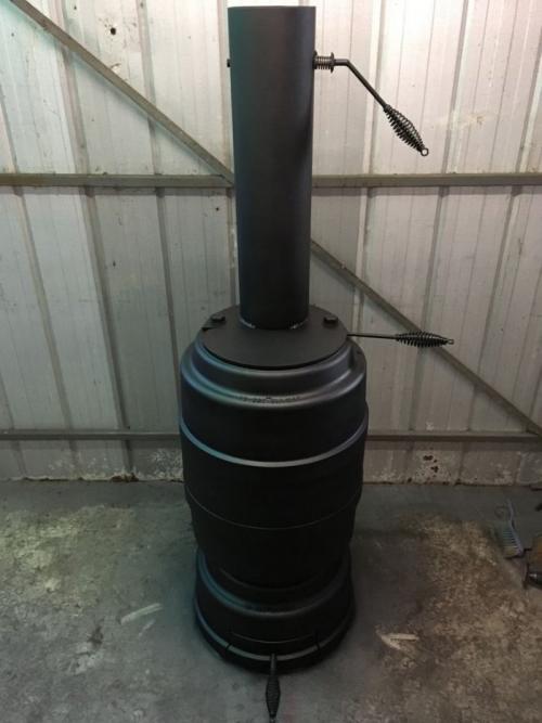 Буржуйка из автомобильных дисков. Изготовление печи из автомобильных дисков