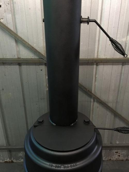 Буржуйка из автомобильных дисков. Изготовление печи из автомобильных дисков