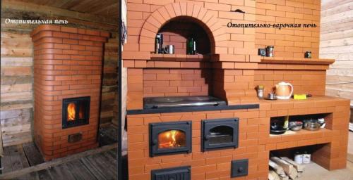 Кладка печи своими руками: чертежи. Печь из кирпича своими руками