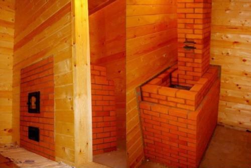 Как установить печь в бане с топкой своими руками. Как установить печь в баню 01