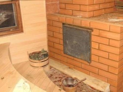 Установка железной печи в деревянной бане. Где устанавливается печь в бане 08