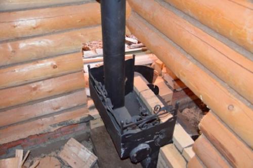 Установка банной печи от А до Я. Месторасположение печи 04