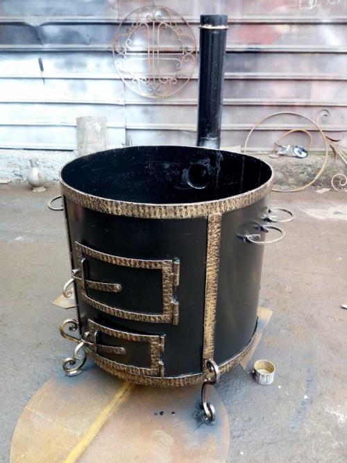 Печь для казана своими руками: 155 фото с описанием постройки простых и эффективных печей