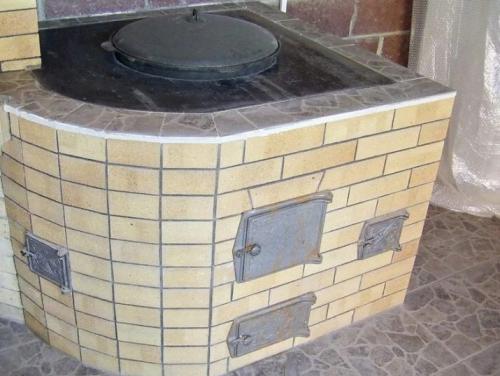 6 идей, как сделать печь для казана. Особенности 08