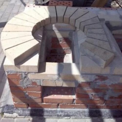 6 идей, как сделать печь для казана. Особенности 09