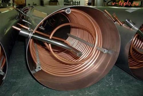 Теплообменник на трубу дымохода в баню. Разновидности, подходящие для банной печи 06 Теплообменник на трубу дымохода в баню. Разновидности, подходящие для банной печи 06