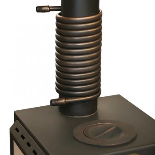 Теплообменник на трубу дымохода в баню. Разновидности, подходящие для банной печи 04 Теплообменник на трубу дымохода в баню. Разновидности, подходящие для банной печи 04