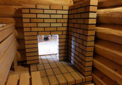 Установка печи в бане на деревянный пол. Пошаговая установка печи в бане на деревянный пол своими руками