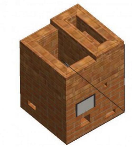 Мини-печь для бани из кирпича. Инструкция по изготовлению с порядовками 07