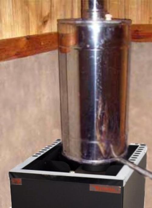 Печь для бани с баком для воды. Виды нагревательных баков для воды