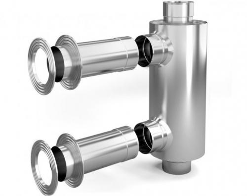 Съем тепла с дымохода. Жидкостные устройства