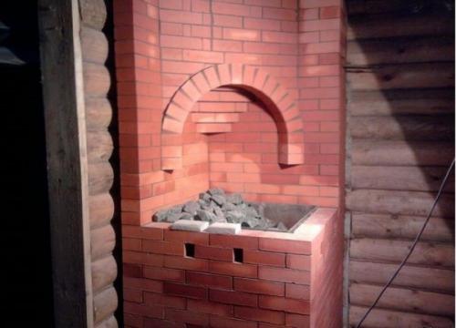 Бюджетная печь для бани из кирпича. Преимущества и недостатки каменки для бани из кирпича