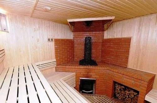 Как сложить печь для бани из кирпича