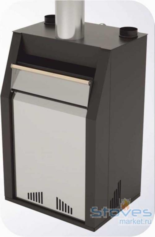 Печь для бани и одновременного обогрева комнаты отдыха. Банная печь и домашнего отопления одновременно