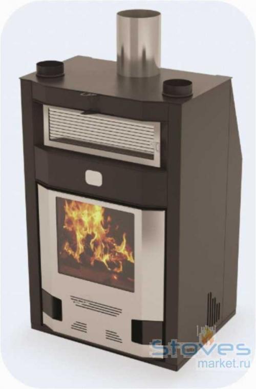 Печь для бани и одновременного обогрева комнаты отдыха. Банная печь и домашнего отопления одновременно