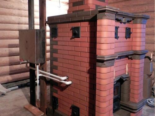 Печь для бани из кирпича на 3 помещения. Преимущества и недостатки каменки для бани из кирпича