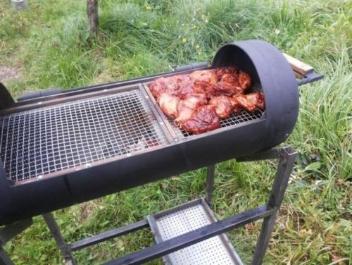 Красивый мангал из газового баллона. Особенности