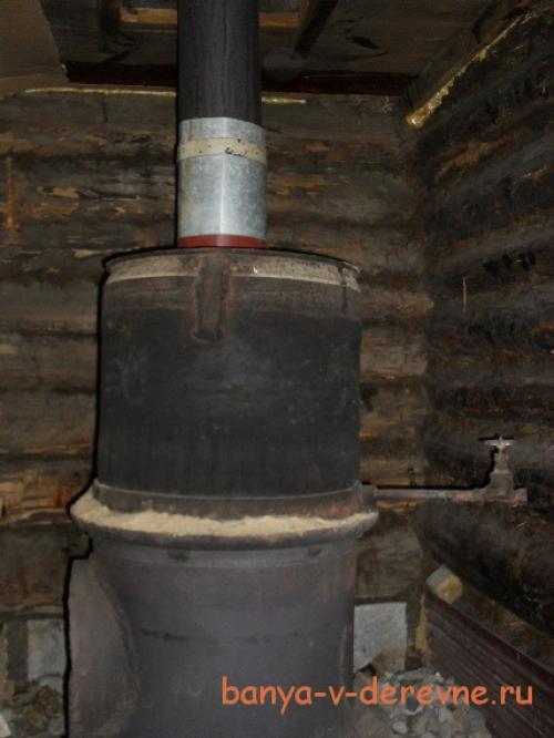 Печь для бани из дисков от комбайна. Самодельная печь из колесных дисков