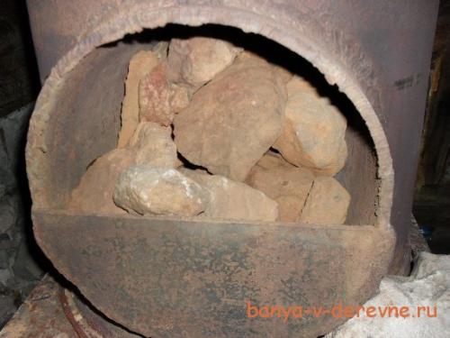 Печь для бани из дисков от комбайна. Самодельная печь из колесных дисков